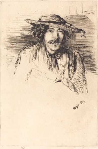 Autoportrét od James Abbott McNeill Whistler