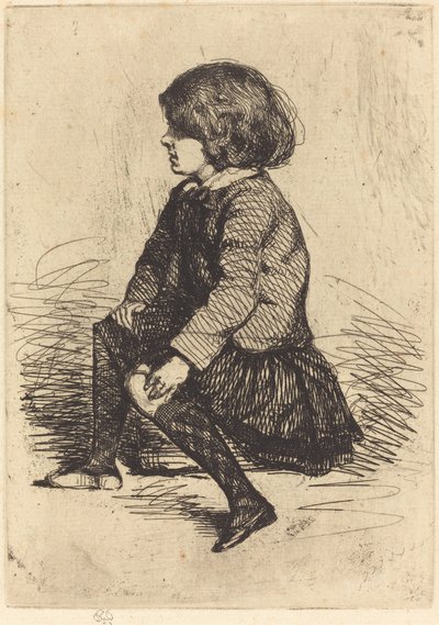 Seymour, sedíš od James Abbott McNeill Whistler