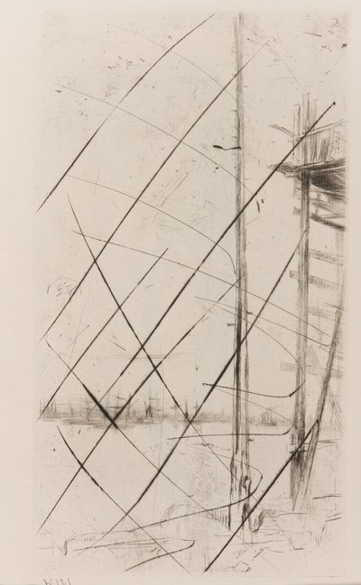 Loděřský dvůr, Liverpool od James Abbott McNeill Whistler