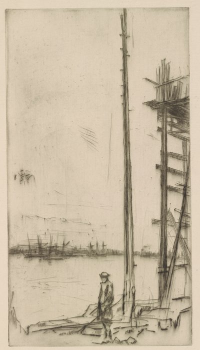 Loděřský dvůr, Liverpool od James Abbott McNeill Whistler