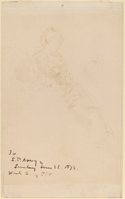 Náčrt Maud od James Abbott McNeill Whistler