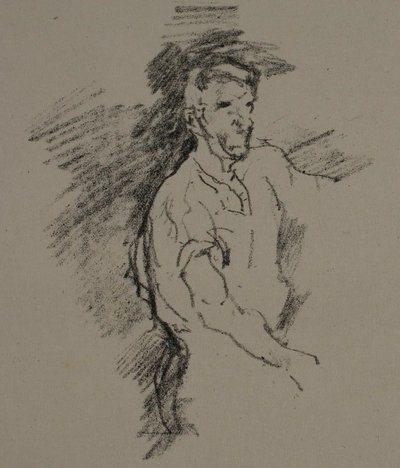 Náčrt kováře od James Abbott McNeill Whistler