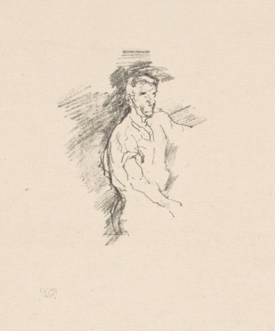 Náčrt kováře od James Abbott McNeill Whistler