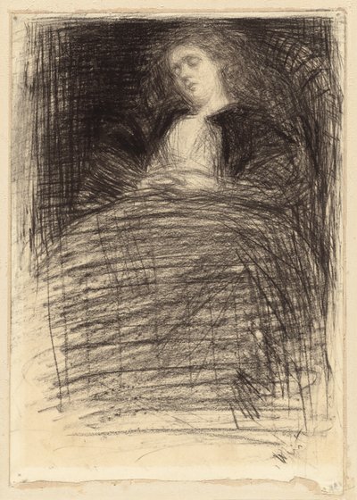 Spící žena od James Abbott McNeill Whistler