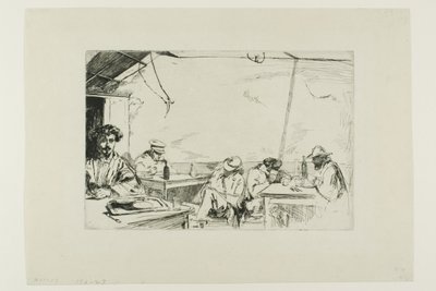 Polévka pro tři sous (Polévka pro tři sous) od James McNeill Whistler