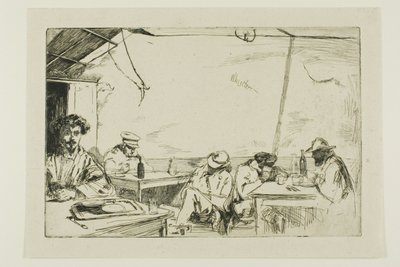 Polévka pro tři sous (Polévka pro tři sous) od James McNeill Whistler