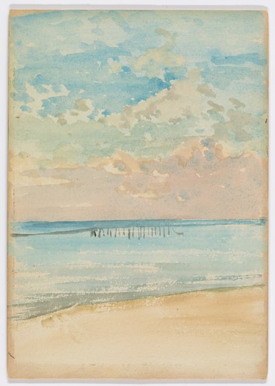 Southend – Západ slunce od James Abbott McNeill Whistler