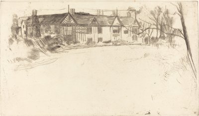 Speke Hall, č.2 od James Abbott McNeill Whistler