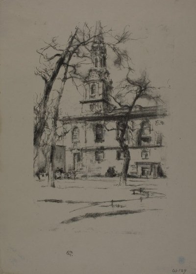 St. Giles-in-the-Fields od James Abbott McNeill Whistler