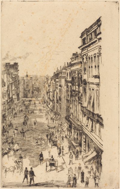 St James's Street od James McNeill Whistler