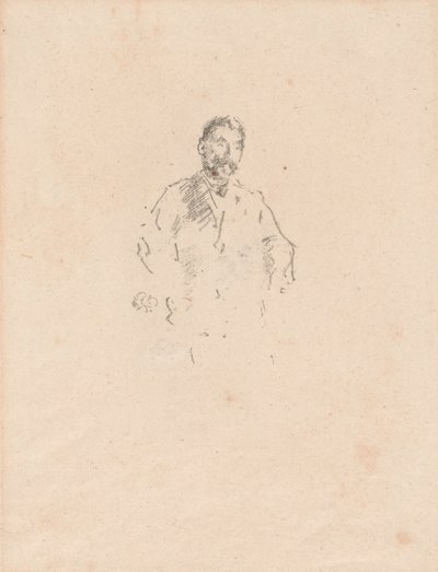 Stephane Mallarmé, č. 2 od James Abbott McNeill Whistler