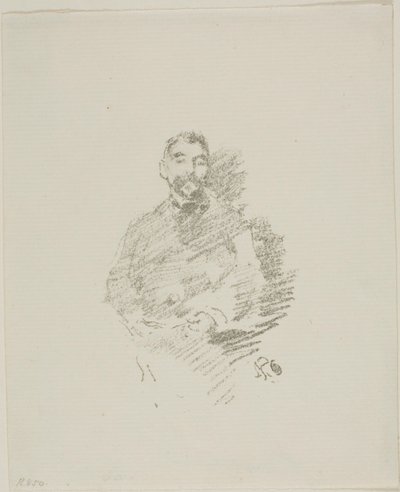 Stephane Mallarme od James McNeill Whistler