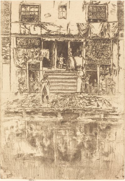 Kroky, Amsterdam od James Abbott McNeill Whistler