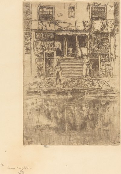 Kroky, Amsterdam od James Abbott McNeill Whistler