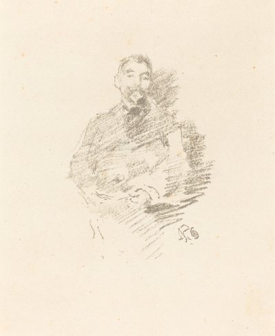 Stephane Mallarme od James Abbott McNeill Whistler