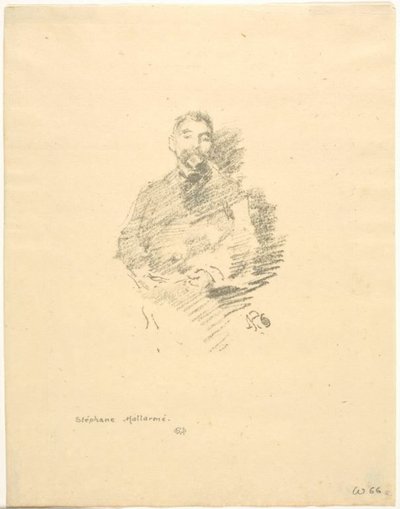 Stephane Mallarme od James Abbott McNeill Whistler