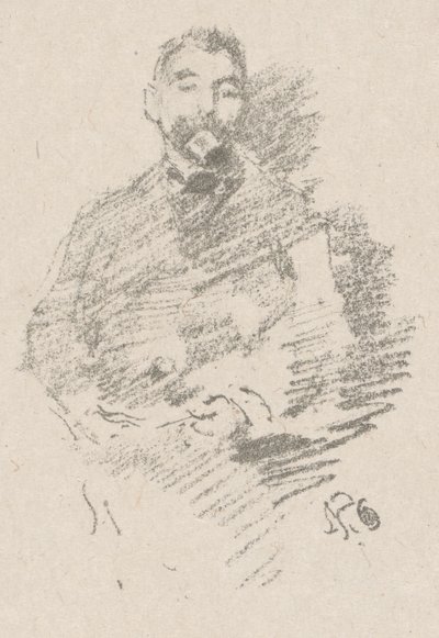 Stephanem Mallarmem od James Abbott McNeill Whistler
