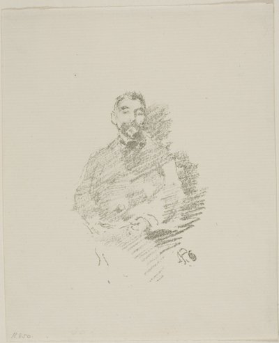 Stephane Mallarme od James Abbott McNeill Whistler