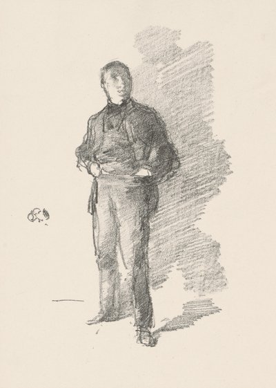 Studie č. 1: Pan Thomas Way od James Abbott McNeill Whistler