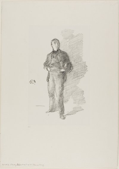 Studie č. 1: Pan Thomas Way od James Abbott McNeill Whistler