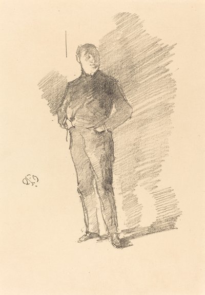 Studie č. 2: Pan Thomas Way od James Abbott McNeill Whistler