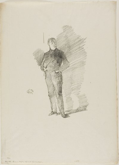 Studie č. 2: Pan Thomas Way od James Abbott McNeill Whistler