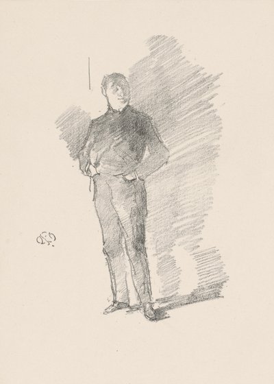 Studie č. 2: Pan Thomas Way od James Abbott McNeill Whistler