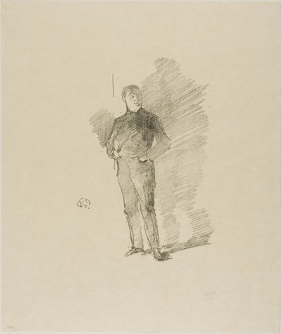 Studie č. 2: Pan Thomas Way od James Abbott McNeill Whistler