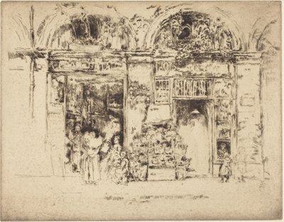 Slunečnice, Rue des Beaux-Arts od James McNeill Whistler