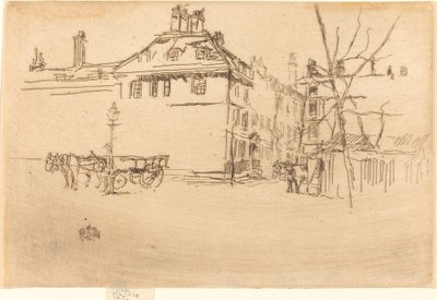 Chrám od James Abbott McNeill Whistler