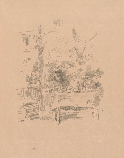 Jeden na jednoho v zahradě od James McNeill Whistler