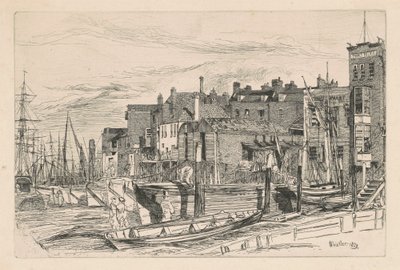 Temžská policie od James Abbott McNeill Whistler