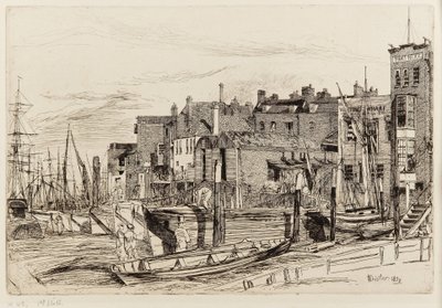 Temžská policie od James Abbott McNeill Whistler