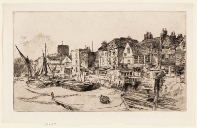 "Adam a Eva," stará Chelsea od James Abbott McNeill Whistler