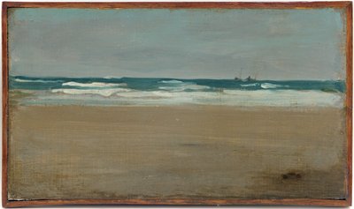 Rozzlobené moře od James Abbott McNeill Whistler