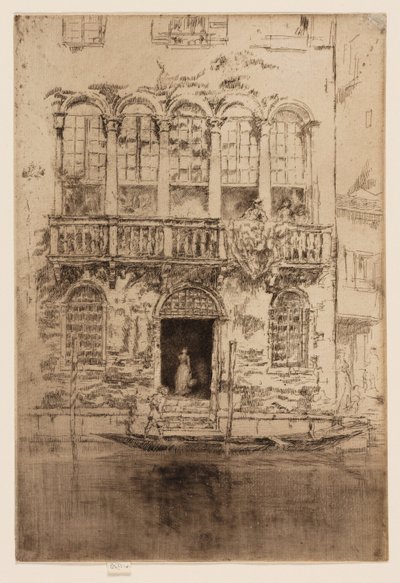 Balkón od James Abbott McNeill Whistler