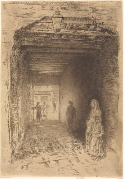 Žebráci od James Abbott McNeill Whistler