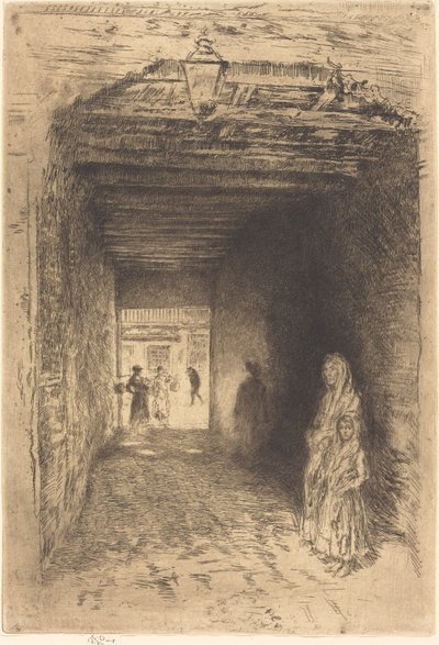 Žebráci od James Abbott McNeill Whistler