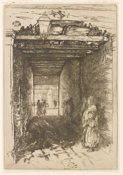 Žebráci od James Abbott McNeill Whistler
