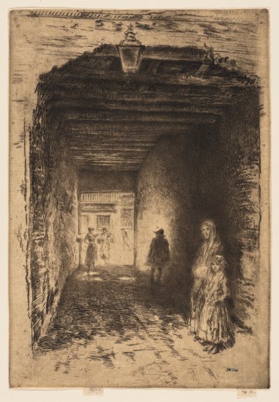 Žebráci od James Abbott McNeill Whistler