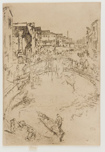 Most, Santa Marta od James Abbott McNeill Whistler