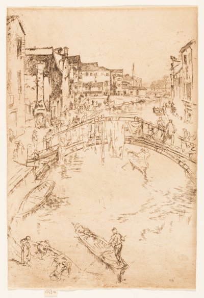 Most, Santa Marta od James Abbott McNeill Whistler