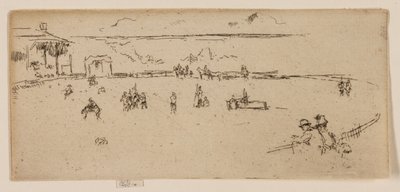 Bucking Horse, Divoký západ od James Abbott McNeill Whistler