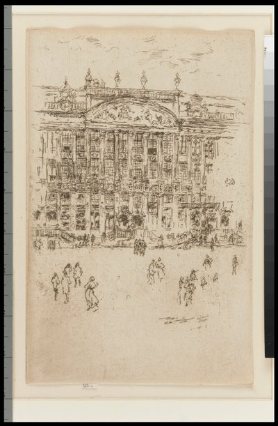 Kostel – Brusel (adorace) od James Abbott McNeill Whistler
