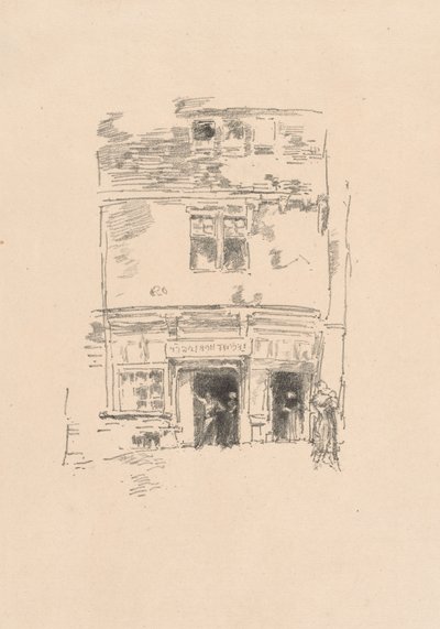 Hodináři, Paimpol od James Abbott McNeill Whistler
