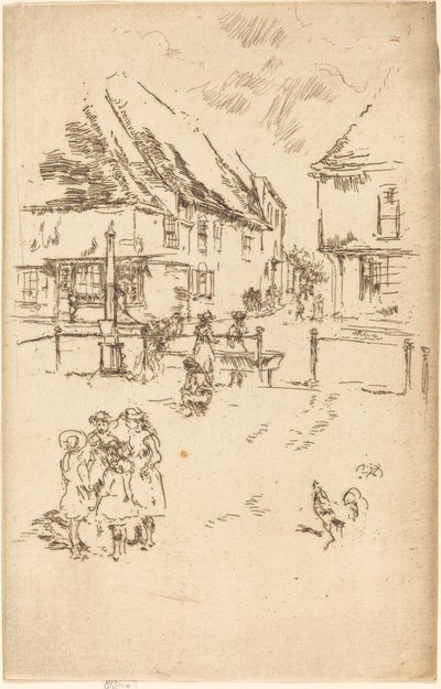 Kohout a pumpa od James Abbott McNeill Whistler
