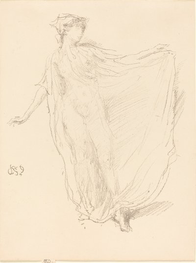 Tančící dívka od James Abbott McNeill Whistler