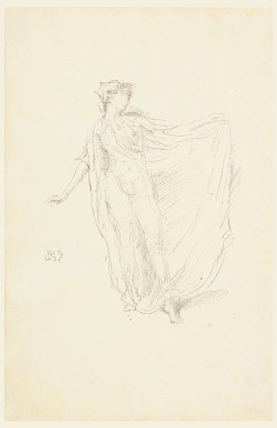 Tančící dívka od James Abbott McNeill Whistler