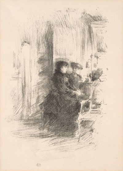 Duet od James Abbott McNeill Whistler