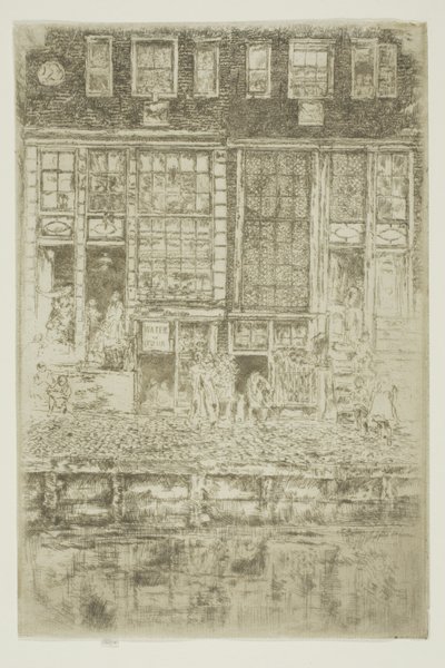 Vyšívaná opona od James Abbott McNeill Whistler